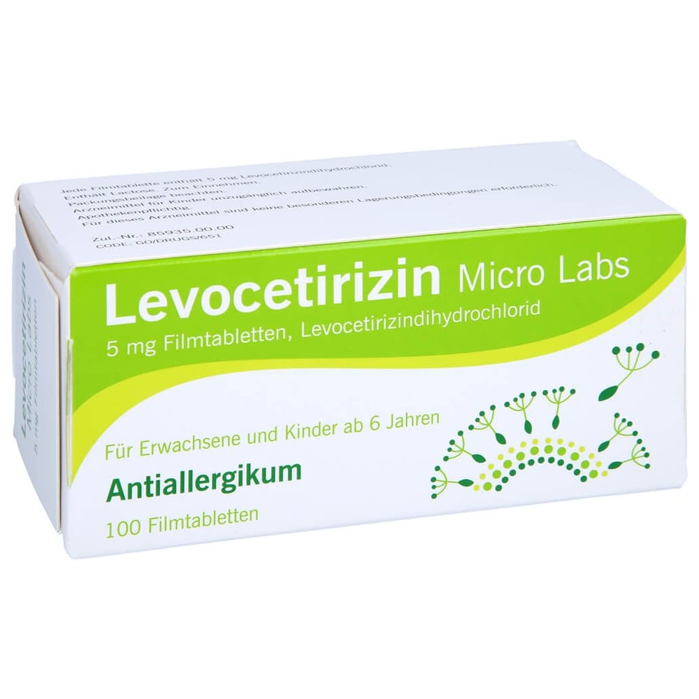 Levocetirizin Micro Labs 5 mg