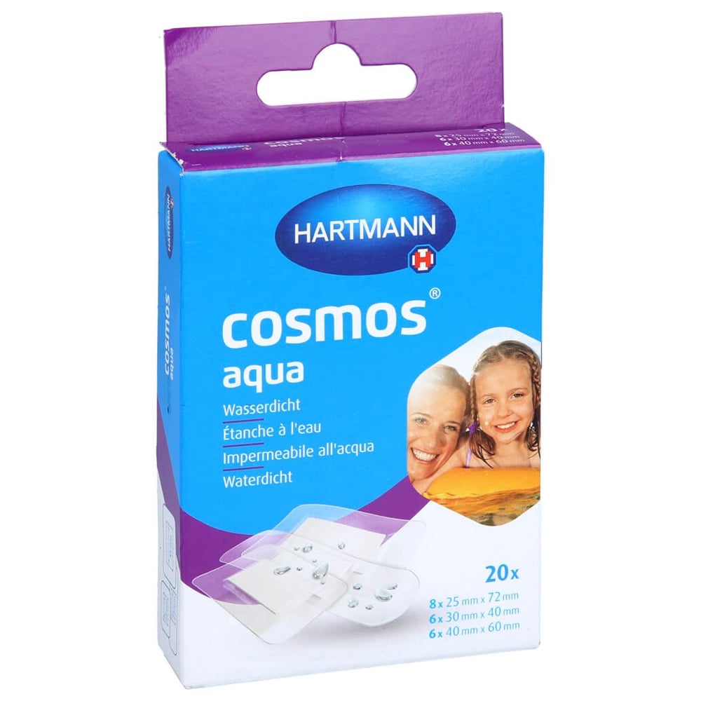 Cosmos Aqua Pflasterstrips 3 Größen