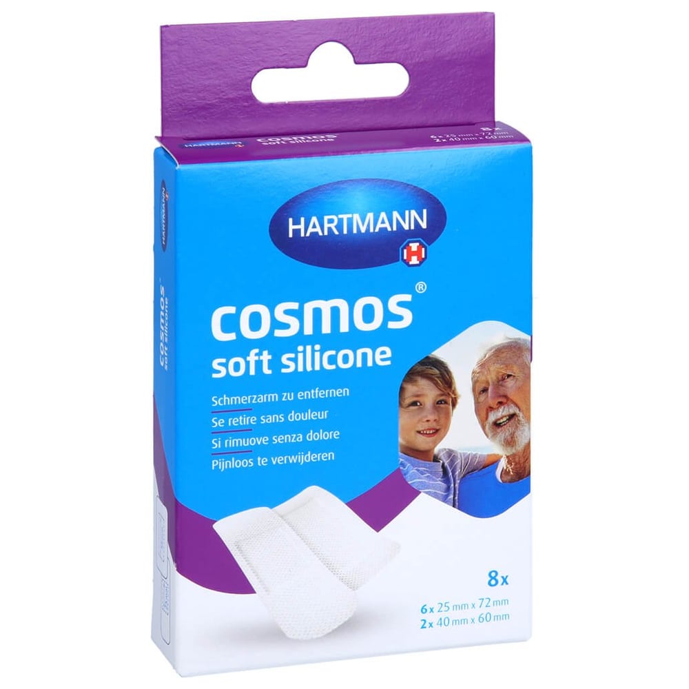 Cosmos Soft Silicone Pflasterstrips 2 Größen