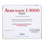 Adrenalin 1:1000 Pädia 1 mg/ml Injektionslösung Produktbild 2