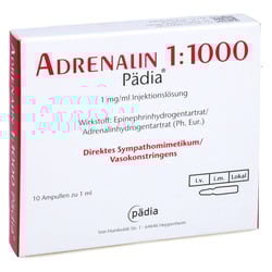 Adrenalin 1:1000 Pädia 1mg/ml Injektionslösung