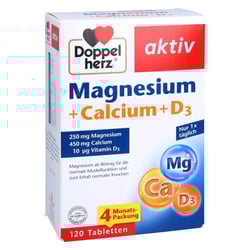Doppelherz Magnesium+Calcium+D3 Aktiv