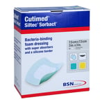 Cutimed Siltec Sorbact PU-Verband 7,5x7,5 cm Avitamed Produktbild 1
