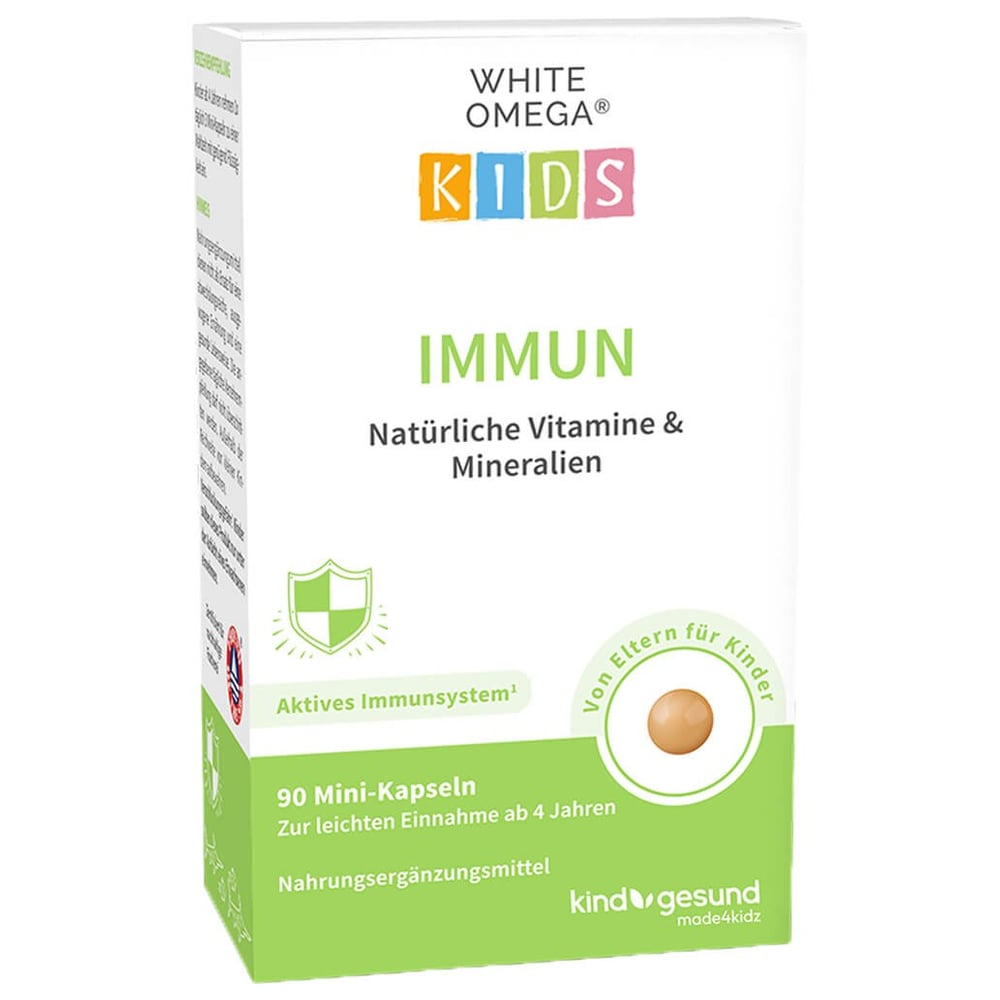 White Omega Kids Immun