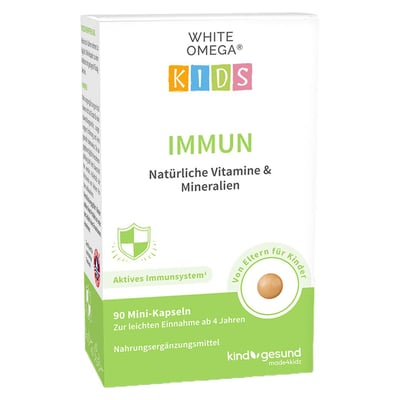White Omega Kids Immun