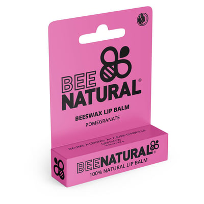 Bee Natural Lip Balm Pomeg Produktbild 1