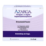 Azarga 10 mg/ml+5 mg/ml Augentropfensuspension Produktbild 2