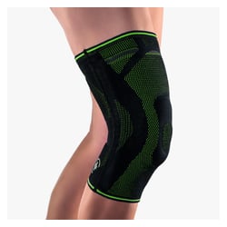 Bort Stabilogen Sport Knieband. Größe 4 schwarz/grün