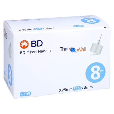 BD Pen-nadeln 0.25x8mm