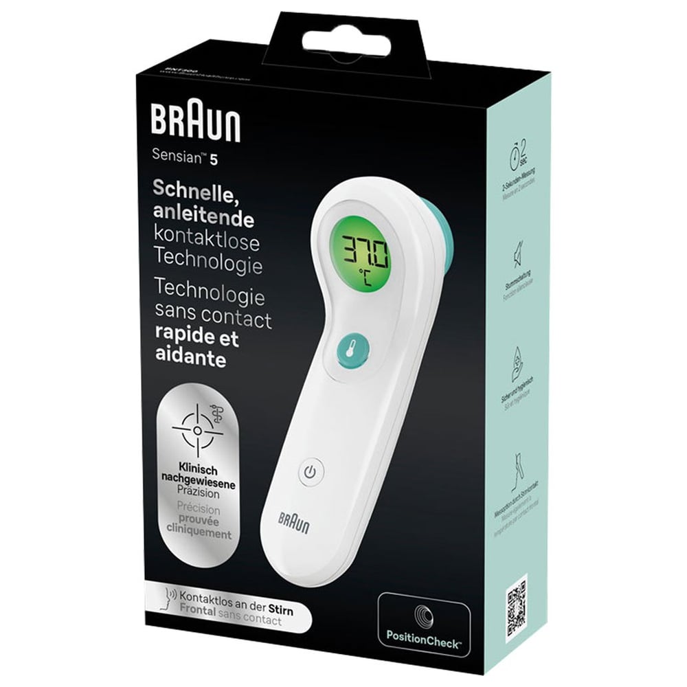 Braun No touch + touch Stirnthermometer