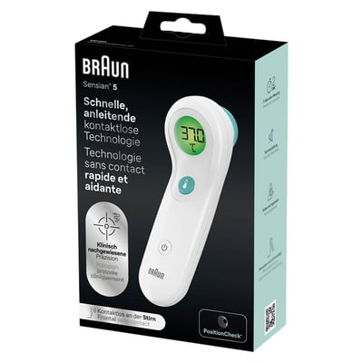 Braun No touch + touch Stirnthermometer