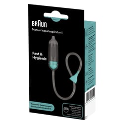 Braun manueller Nasensauger