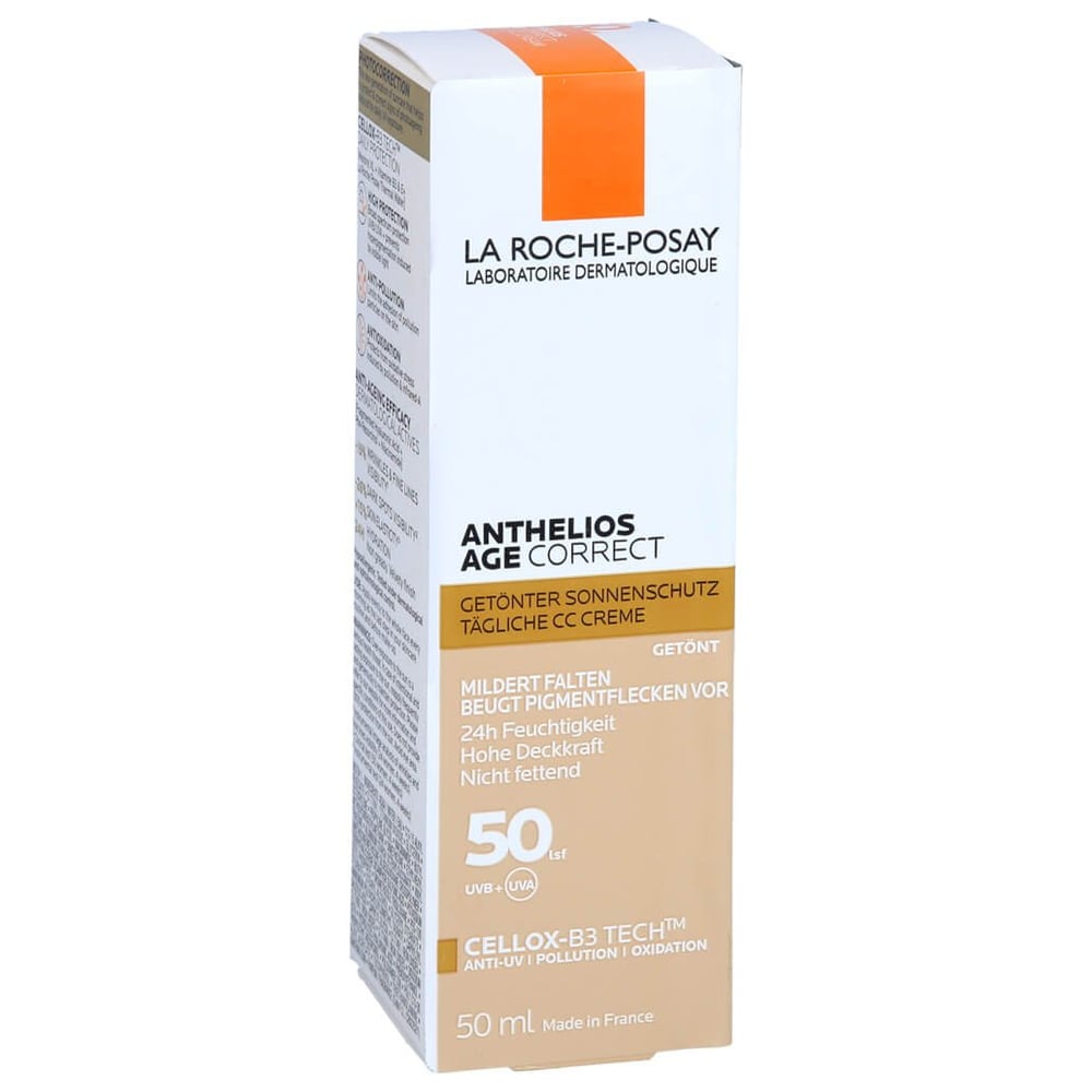 Roche Posay Anthelios Age Correct Getönte Cr LSF50