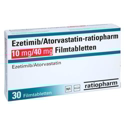 EZETIMIB/Atorvastatin-ratiopharm 10 mg/40 mg FTA