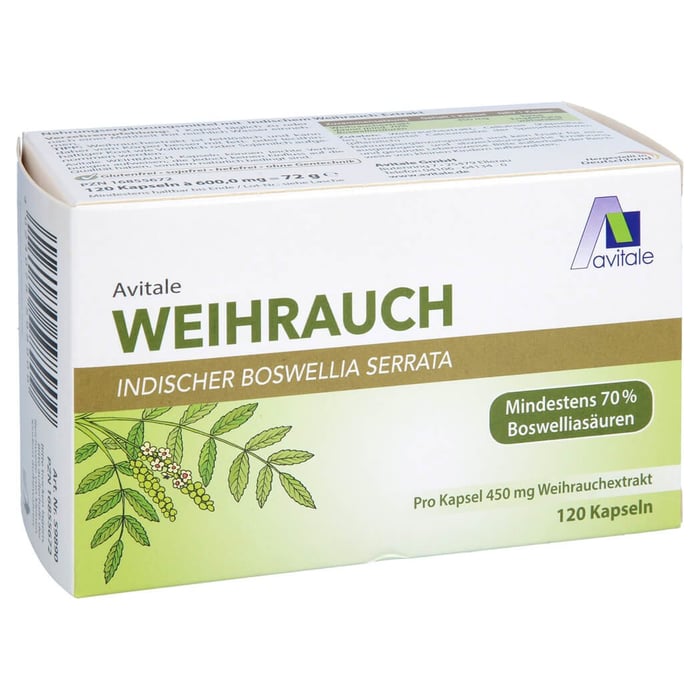 Weihrauch 450mg Boswellia Serrata