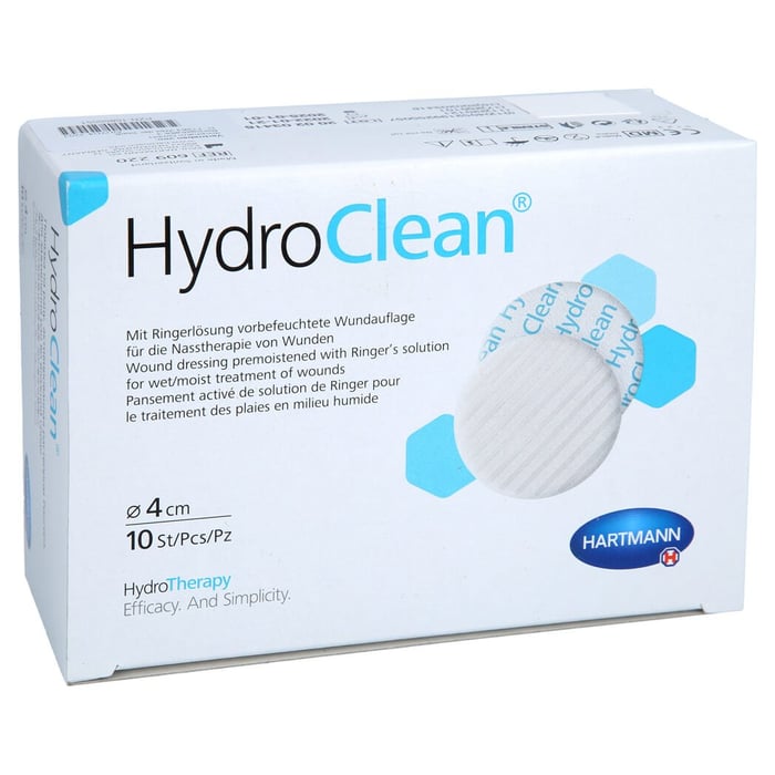 Hydroclean Kompressen 4 cm rund steril