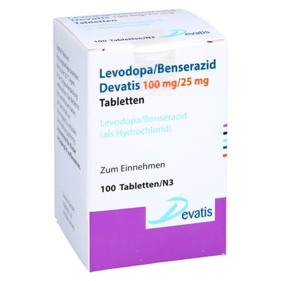 Levodopa/Benserazid Devatis 100 mg/25 mg