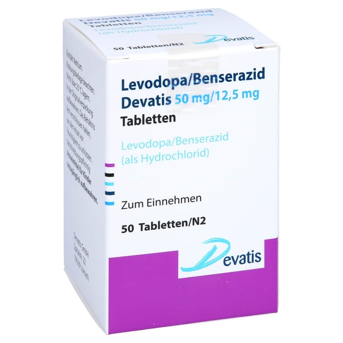 Levodopa/Benserazid Devatis 50mg/12,5mg
