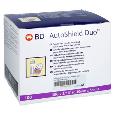 BD Autoshield Duo Sicherheits-Pen-Nadeln 5 mm 1001 Artikel Medical
