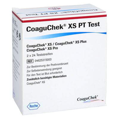 Coaguchek Xs Pt Test 1001 Artikel Medical