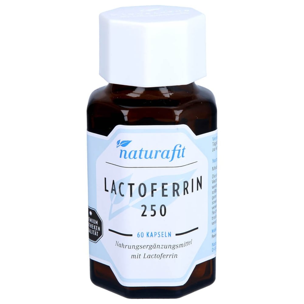 Naturafit Lactoferrin 250 mg aus Kuhmilch Kapseln