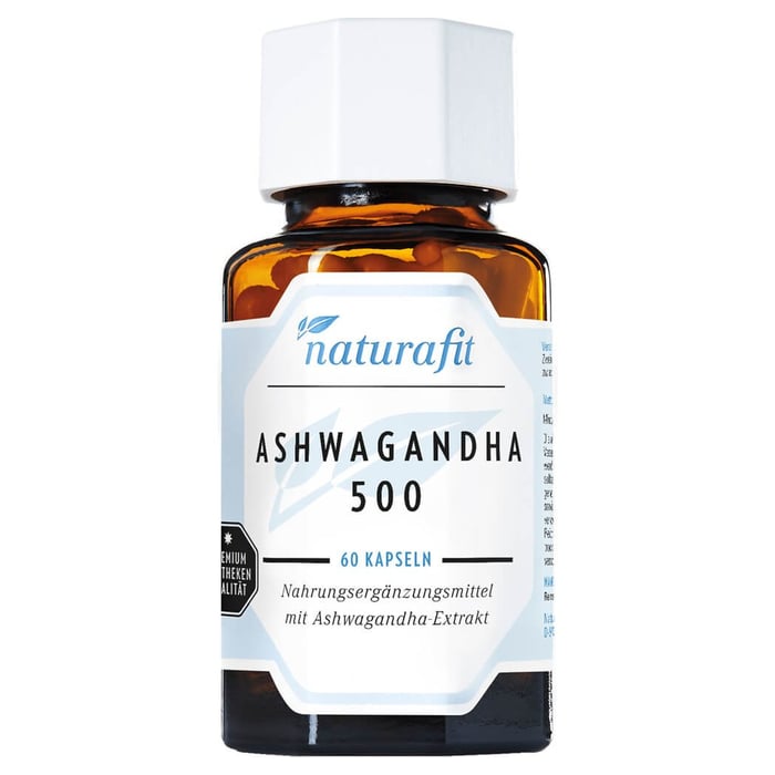 Naturafit Ashwagandha 500 mg Kapseln