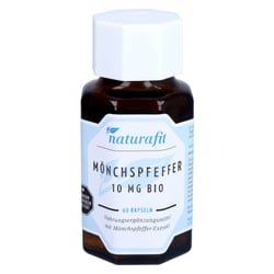 Naturafit M nchspfeffer 10 mg Bio Kapseln