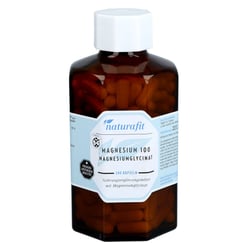 Naturafit Magnesium 100 mg Magnesiumglycinat Kapseln