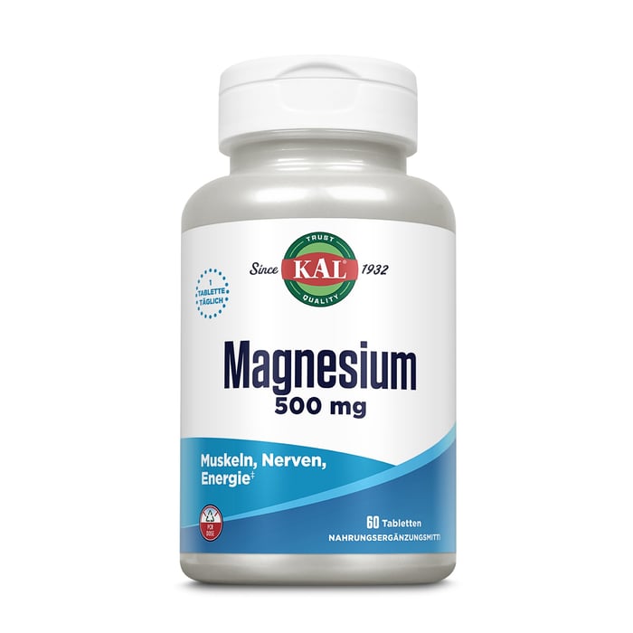 Magnesium 500 mg KAL Produktbild 1