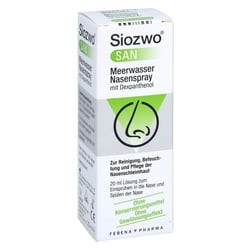 Siozwo SAN Meerwasser Nasenspray mit Dexpanthenol
