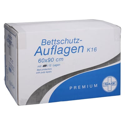 Param Bettschutzauflage K16 12lg. 60X90 Premium
