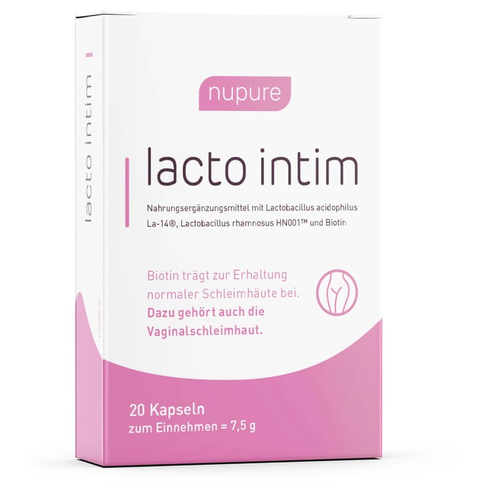 Lacto Intim oral Probiotikum bei bakt.Vaginose