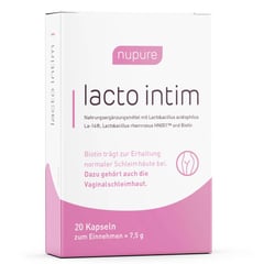 Lacto Intim oral Probiotikum bei bakt.Vaginose