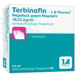 Terbinafin-1A Pharma Nagellack gegen Nagelpilz 78,22 mg/ml