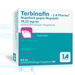 Terbinafin-1A Pharma Nagellack gegen Nagelpilz 78,22 mg/ml