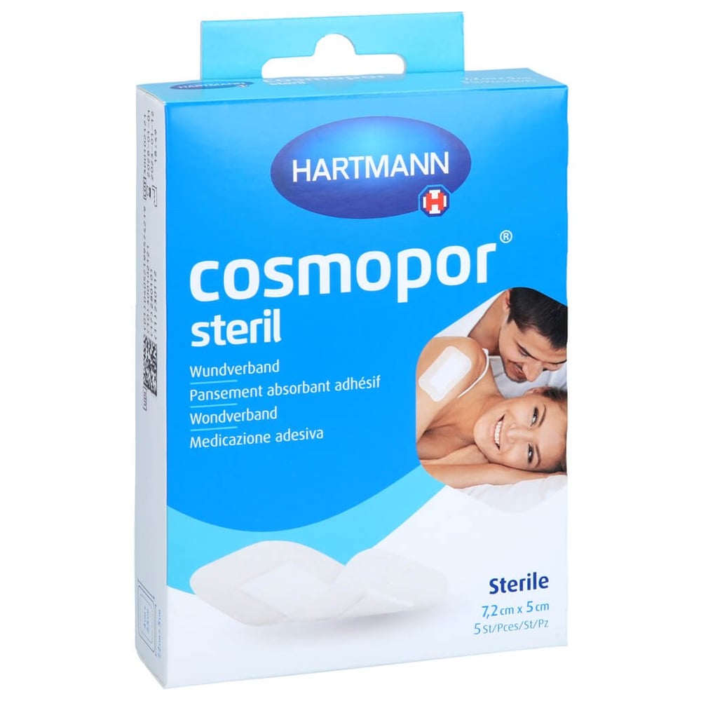 Cosmopor steril Wundverband 7.2 cm x 5 cm OTC