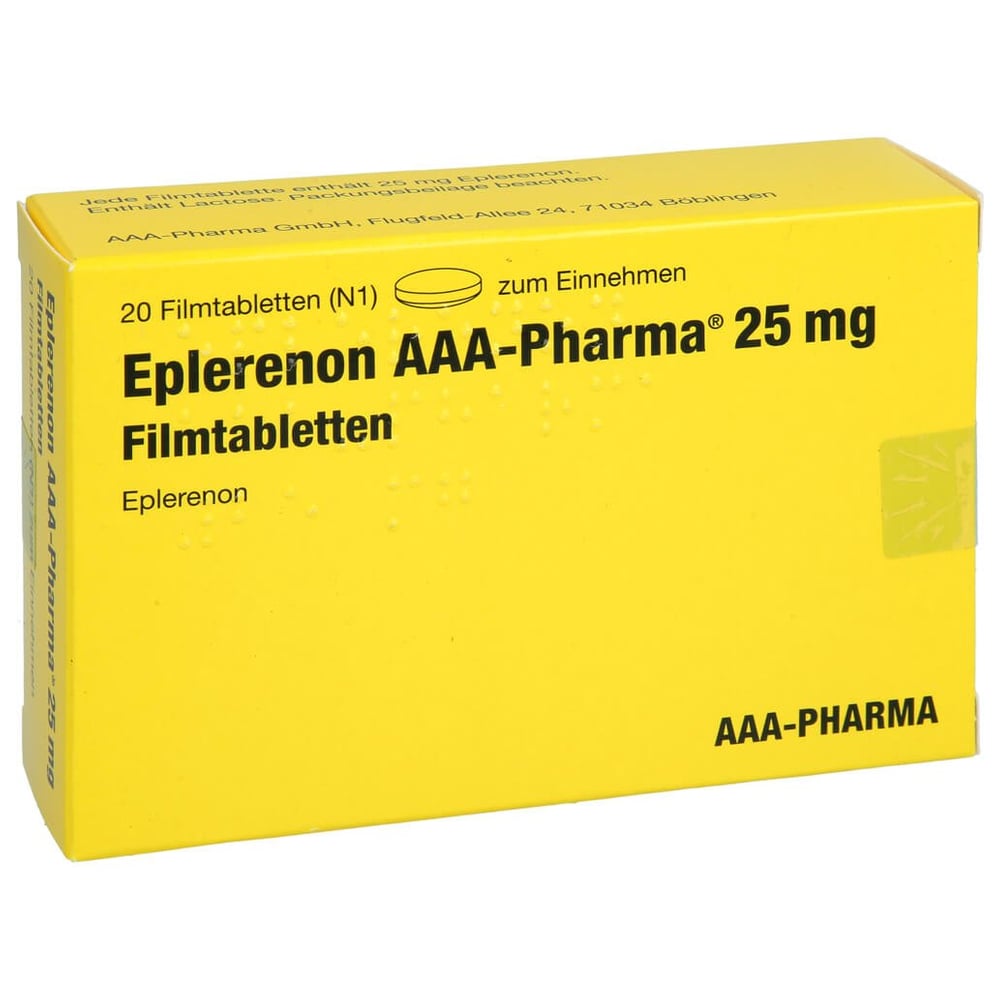 Eplerenon AAA-Pharma 25 mg