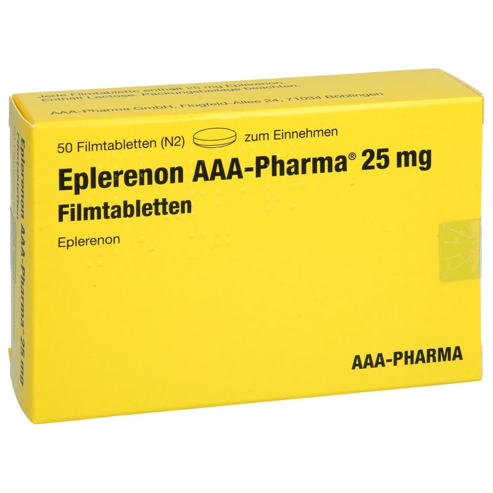 Eplerenon AAA-Pharma 25 mg