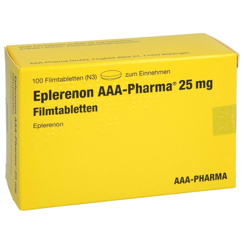 Eplerenon AAA-Pharma 25 mg