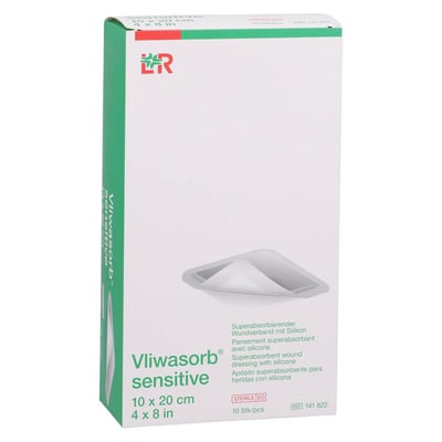 Vliwasorb sensitive 10 x 20 cm