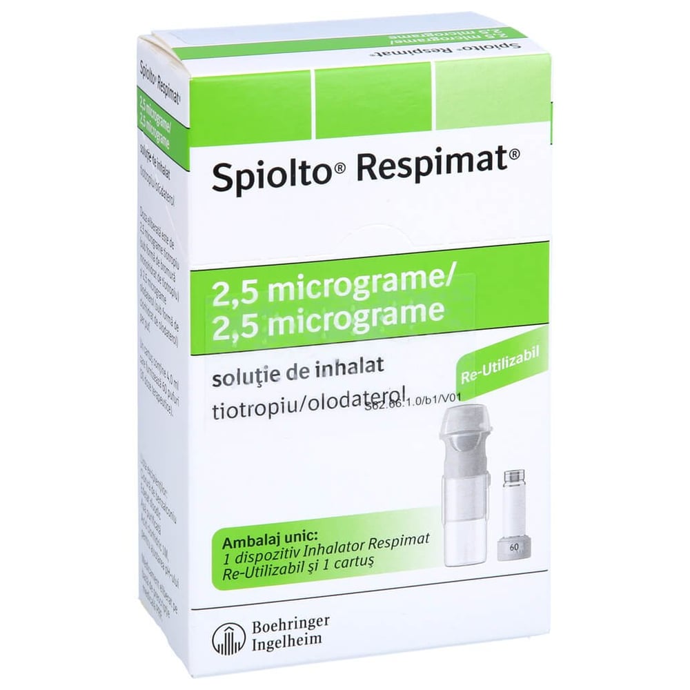 Spiolto Respimat 2.5 ug/2.5 ug Hub wiederverwendb.