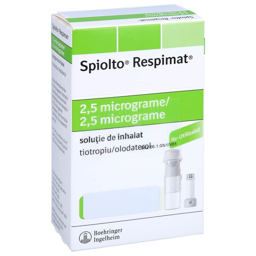 Spiolto Respimat 2.5 ug/2.5 ug Hub wiederverwendb.