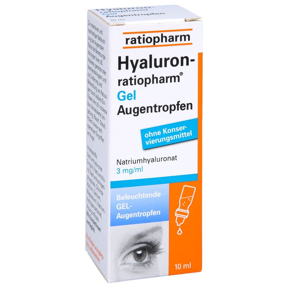 Hyaluron-ratiopharm Gel Augentropfen