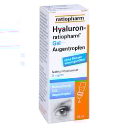 Hyaluron-ratiopharm Gel Augentropfen