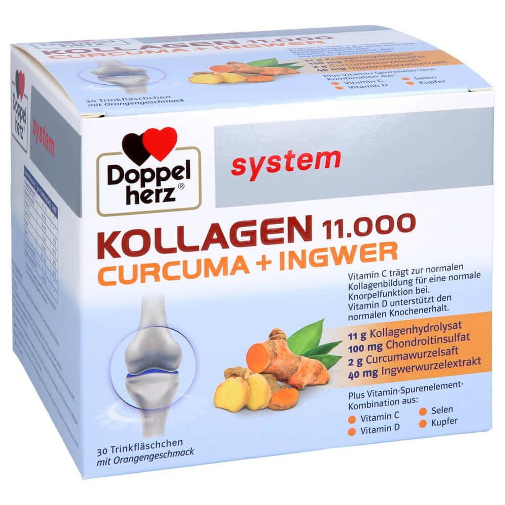 Doppelherz Kollagen 11.000 Curcuma+Ingwer system