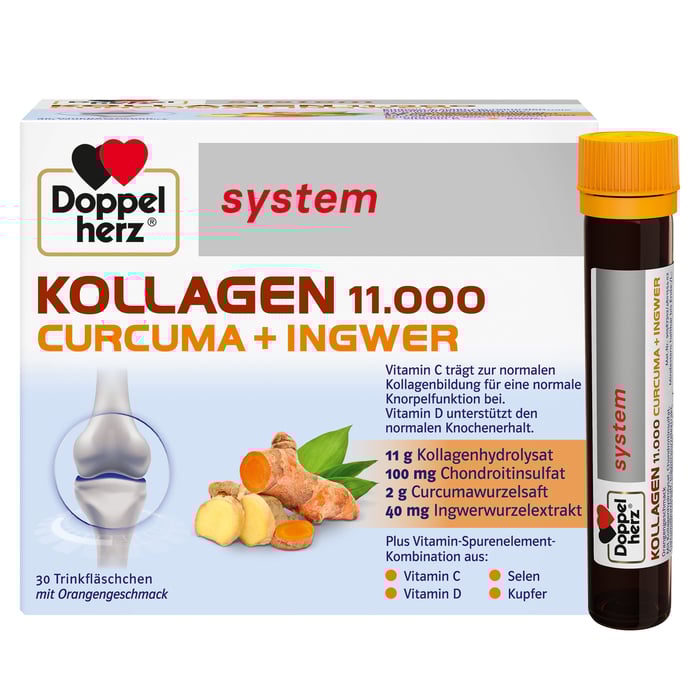 Doppelherz Kollagen 11.000 Curcuma+Ingwer system