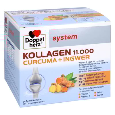 Doppelherz Kollagen 11.000 Curcuma+Ingwer system