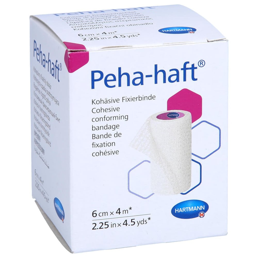 Peha Haft Fixierbinde latexfrei 6 cm x 4 m OTC