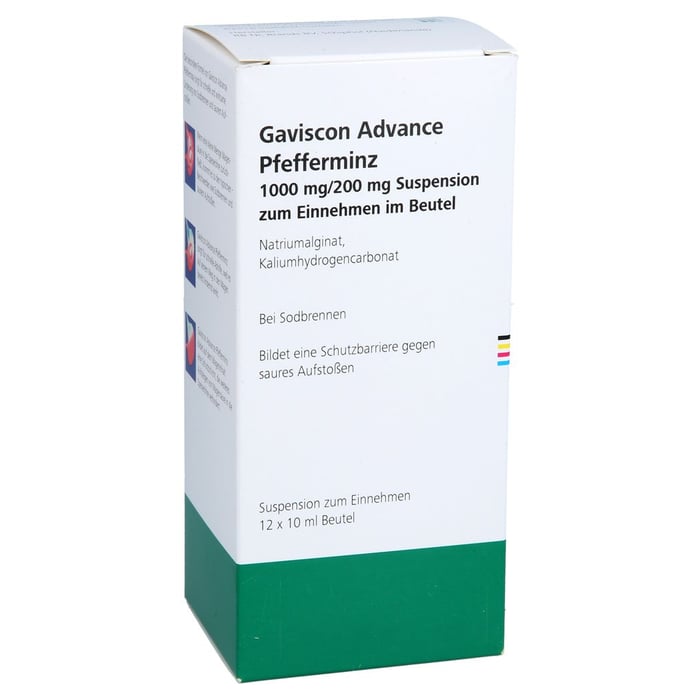 Gaviscon Advance Pfefferminz 1000mg/200mg Dosierbeutel