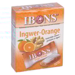 Ibons Ingwer Orange Box Kaubonbons